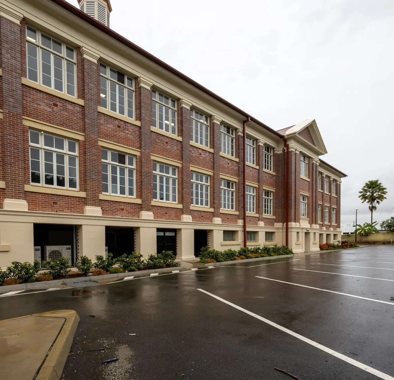 The heritage-listed former Townsville West State School building