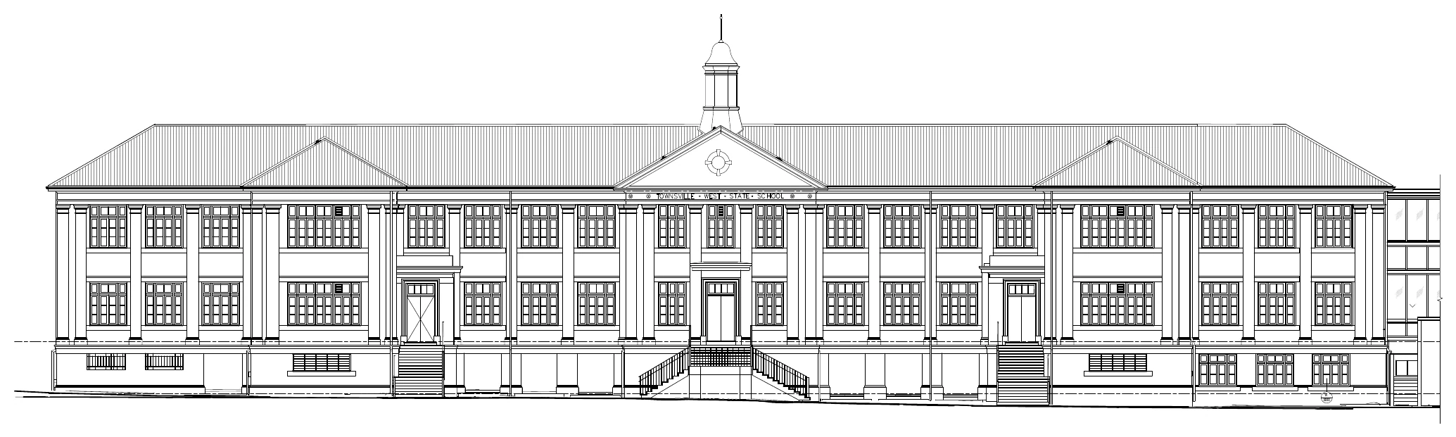 Floor plan: Heritage consulting suites, South